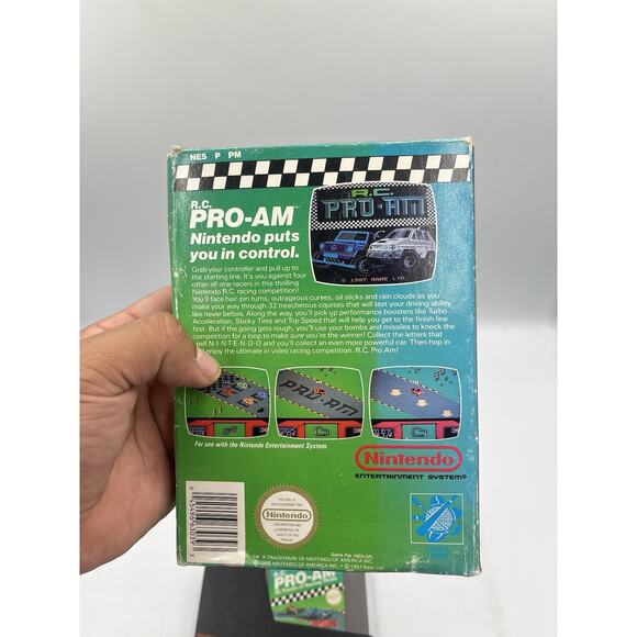 R.C. Pro-Am (Nintendo Entertainment System, 1988) With Original Box & Sleeve - Picture 8 of 16